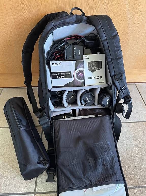 Canon Appareil photo: Canon EOS60D Spiegelreflexkamera Objektiv Makro Blitz Stativ – D'occasion à Basadingen par Cegloff 4