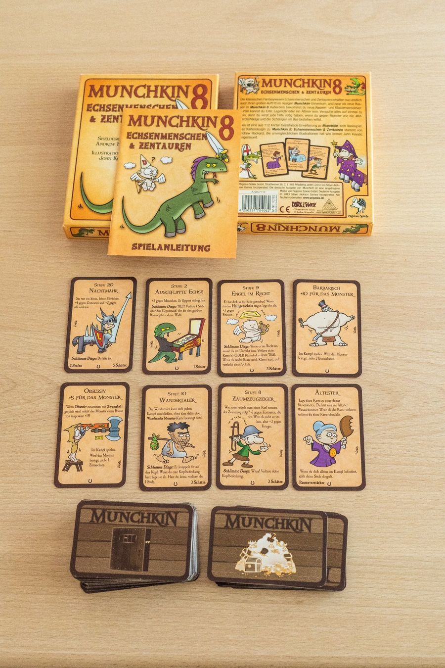 Pegasus Spiele Giochi: Kartenspiel Munchkin Freibeuter + 5 Erweiterungen – Usato da Ostermundigen venduto da jer_5qfg 4
