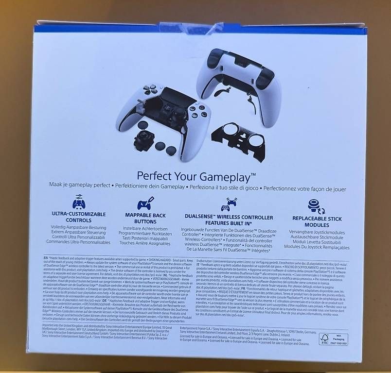 Controller: Sony DualSense Edge PS5 Controller Weiss  Neu & OVP – Nuovo e nell'imballaggio originale da Bülach venduto da gcricri 1