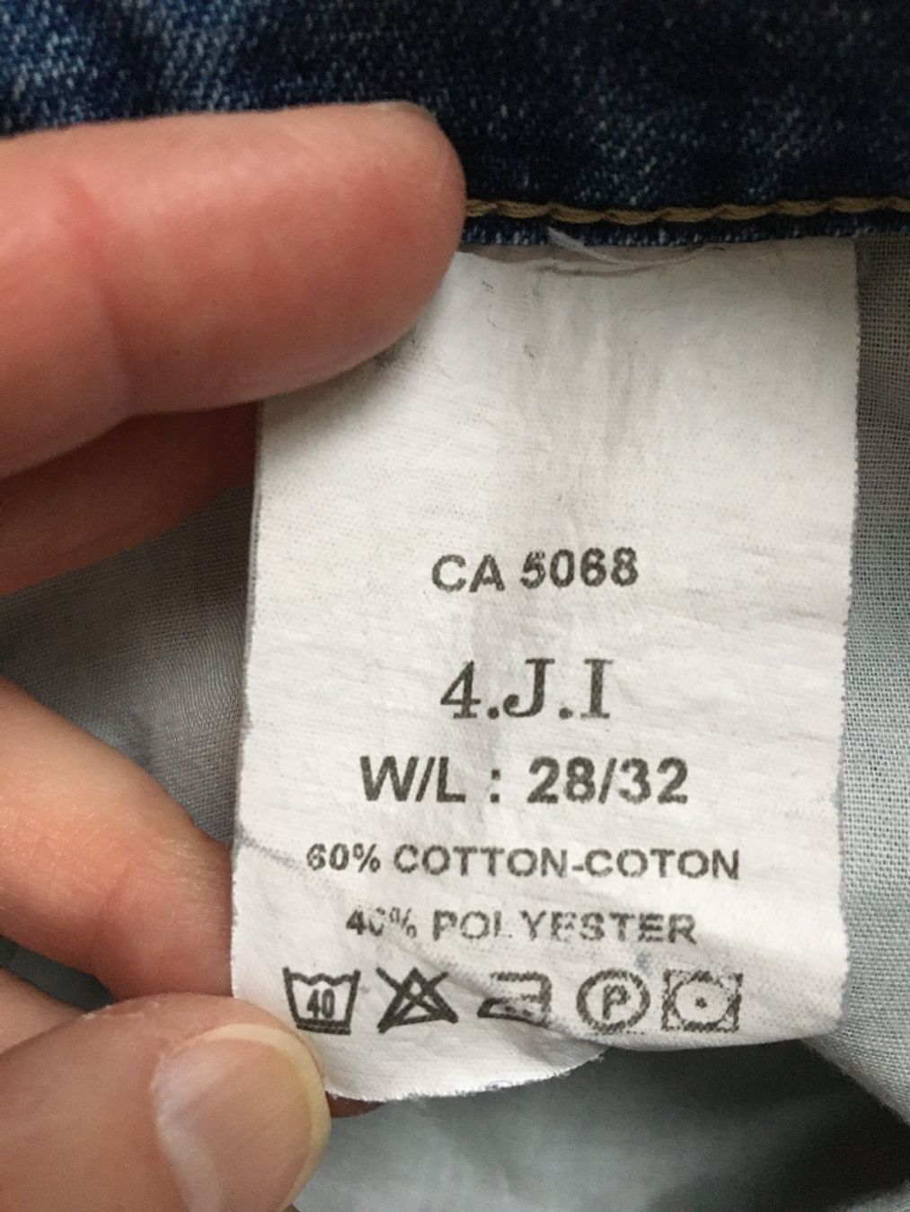 Jeans: VAUDE - Jeanshose CoolMax Cotton, 36 – Usato da Meisterschwanden venduto da Lapins2019 4