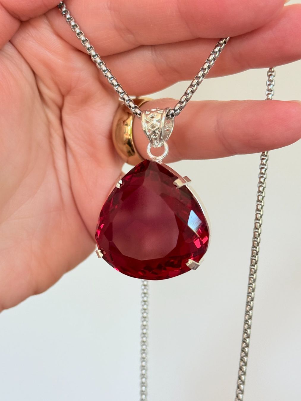 Catenine: Certificat Collier pendentif 99.05 Ct – Nuovo e nell'imballaggio originale da Genève venduto da AWWA