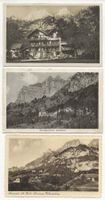 3 x  Wallenstadtberg Walenstadtberg Walenstadt Kurhaus Huber