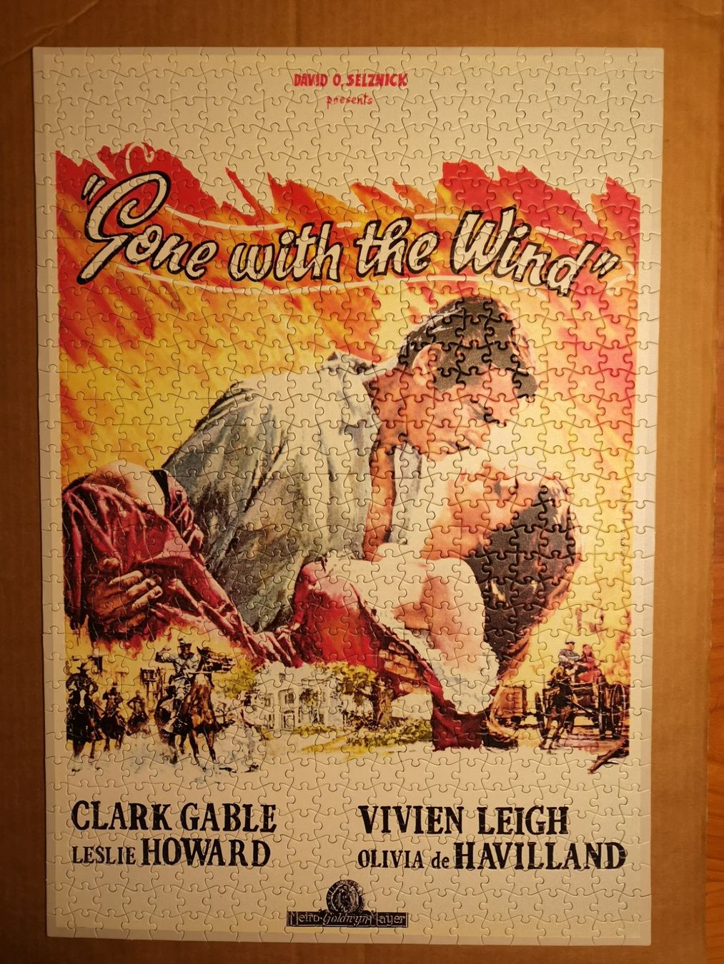 Clementoni Puzzle: Clementoni Puzzle "Gone with the wind" 750 Teile – Usato da Zofingen venduto da Lunadin 3