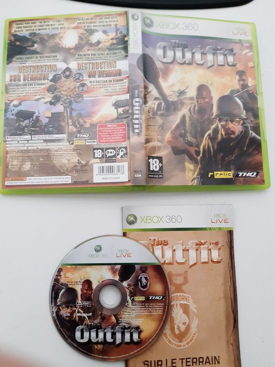 The Outfit Sur Xbox 360 - Jeu Complet En Français - Action/Stratégie/Guerre