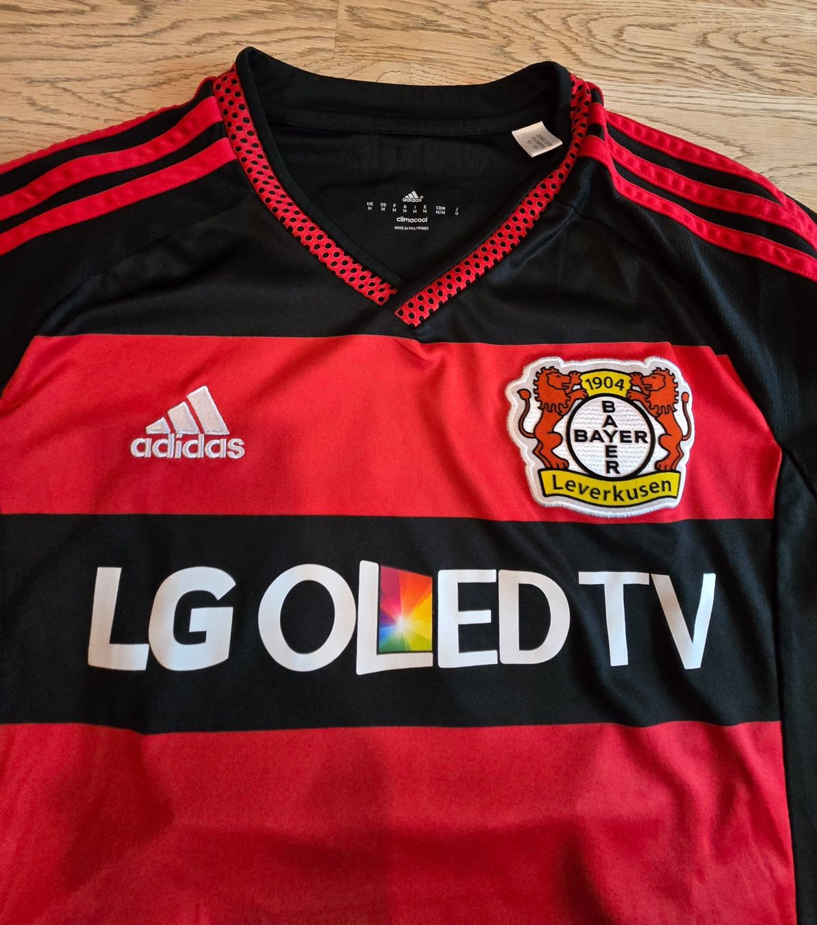 Adidas Canottiere & Pantaloni: Leverkusen | Mehmedi | 2014/15 | DFB-Pokal-Patch – Usato da Zollbrück venduto da MiKron 2