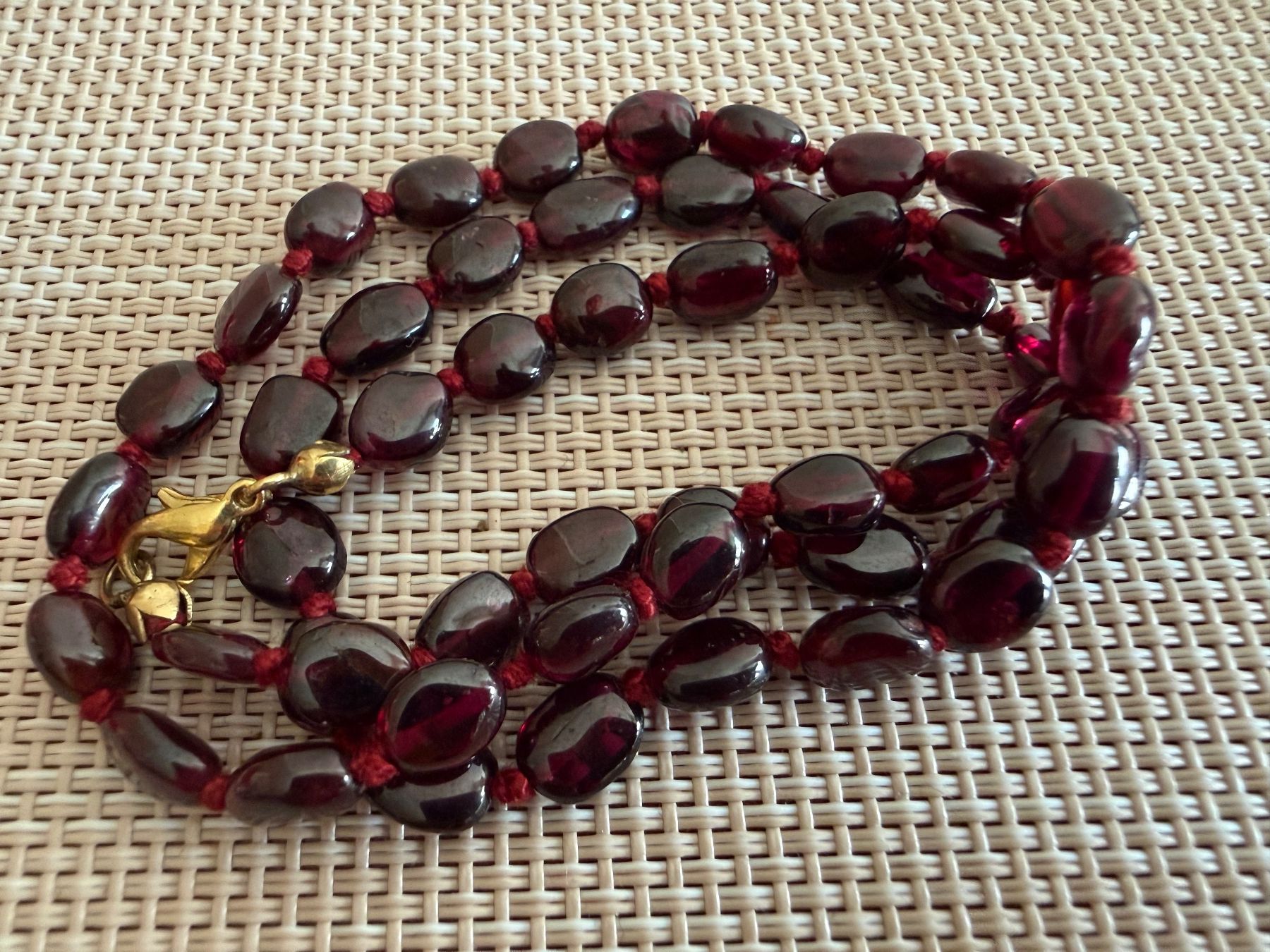 Ketten: Vintage Granat Kette – Gebraucht aus Spiegel b. Bern von Rogger72 4