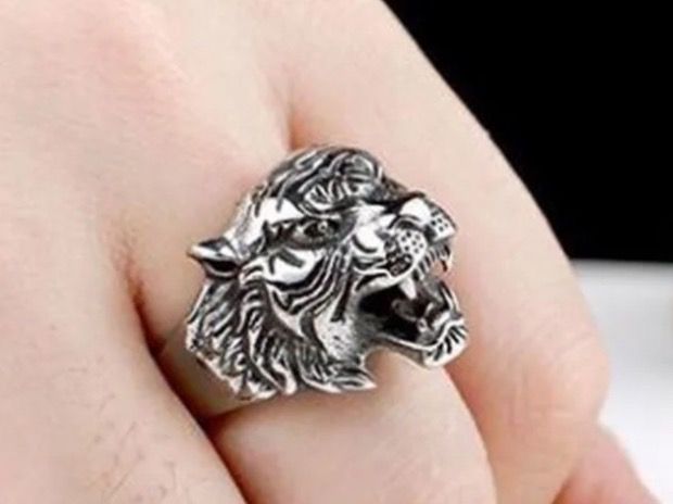 Anelli: Ring mit Tiger ( One Size) / Nr. 22 – Nuovo (secondo la descrizione) da Gams venduto da Mariawicca 2
