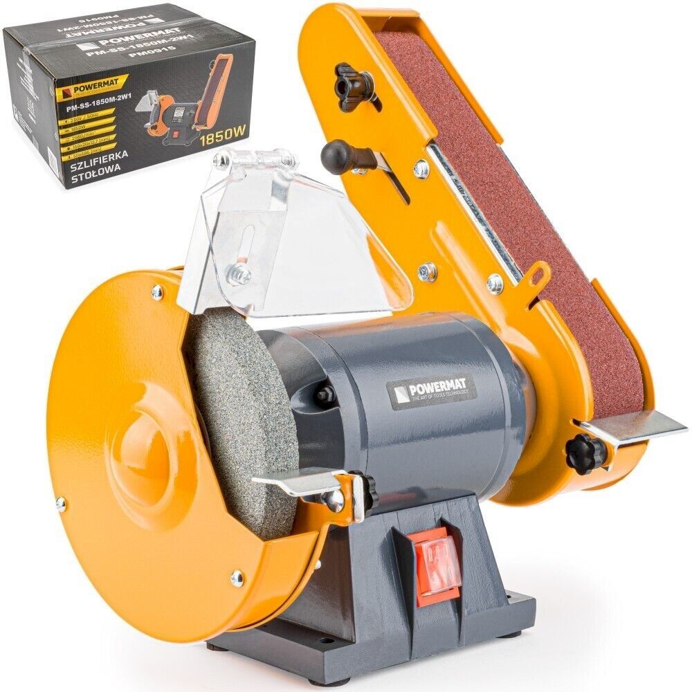 Smerigliatrici & Lucidatrici: Powermat Doppelschleifer 1850W – Nuovo e nell'imballaggio originale da Bottighofen venduto da zaap 1