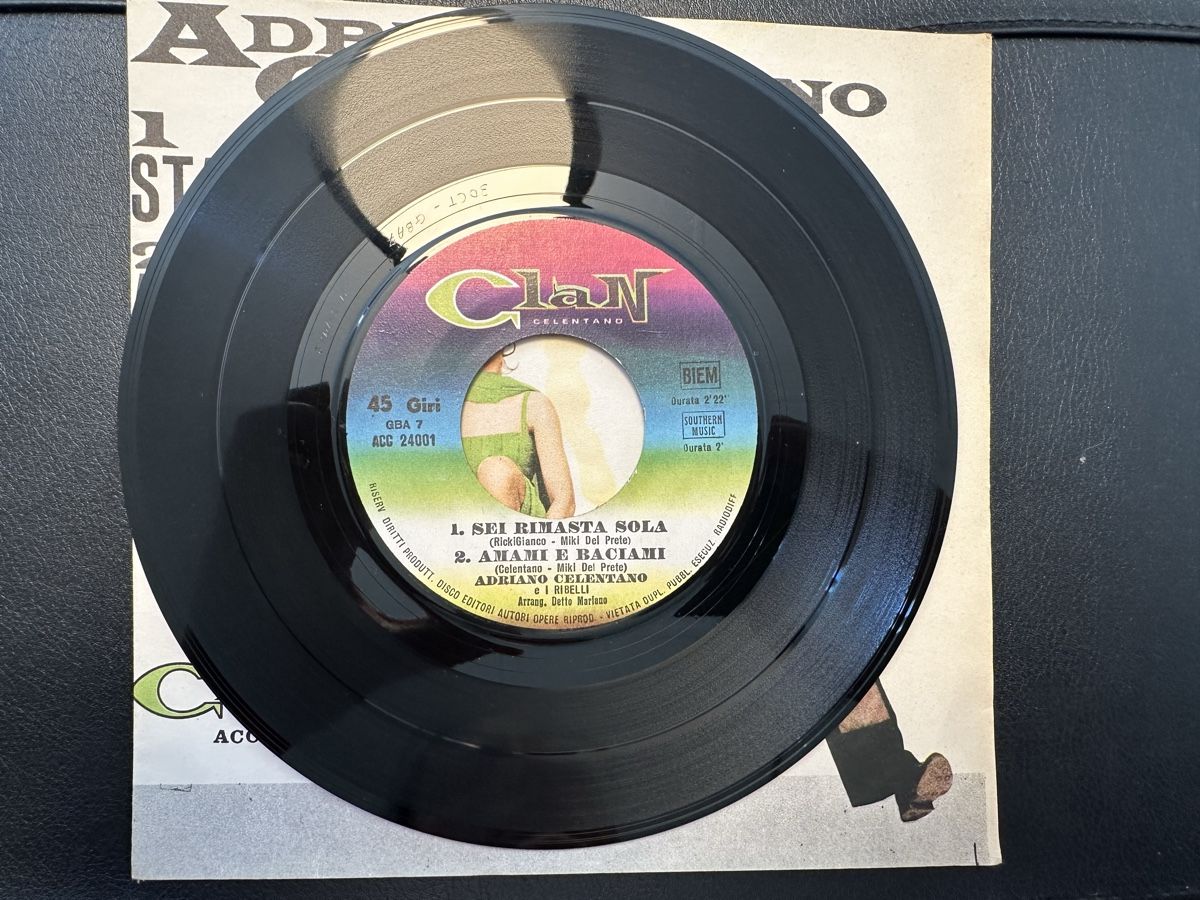 Vinyles: Adriano Celentano - Schallplatte – D'occasion à Zollikofen par Taximan89 2