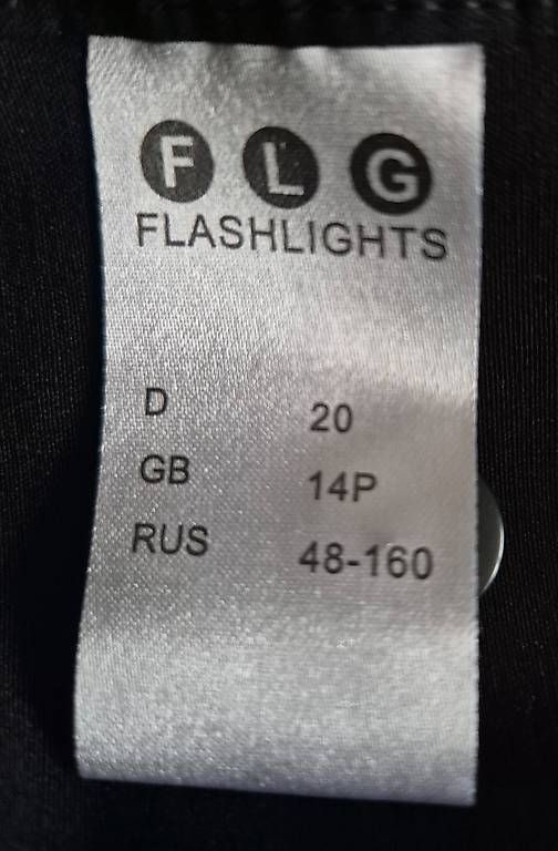 Pantaloni: Schwarze Hose, D 20, Polyester/Viskose – Usato da Baar venduto da Biga3 2