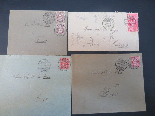 Buste & buste per spedizione: Alte Briefe Frauenfeld – Usato da Pfyn venduto da sagenruthe 5