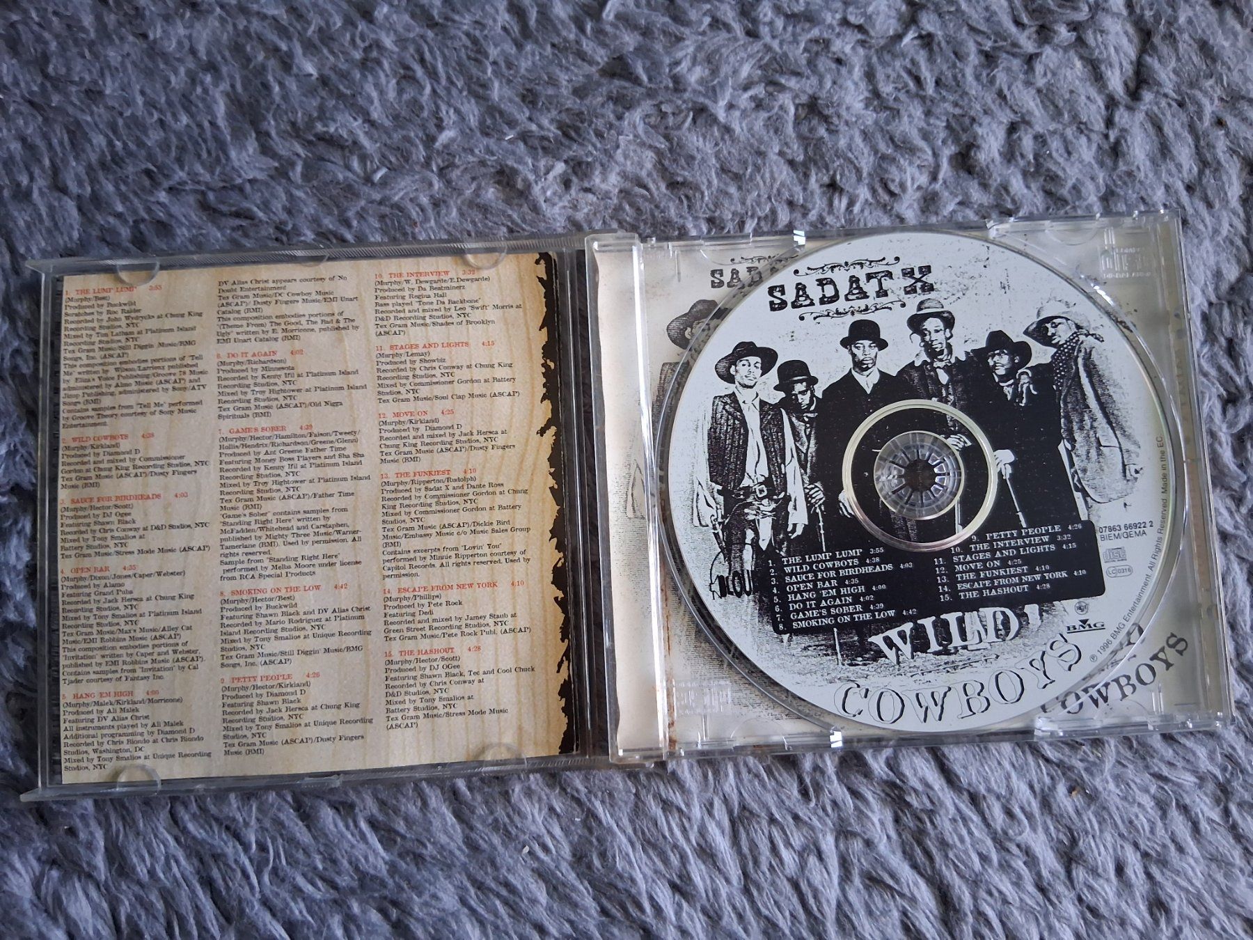 CD: SADAT X      WILD COWBOYS       CD – Usato da Wetzikon ZH venduto da Ramones01 2
