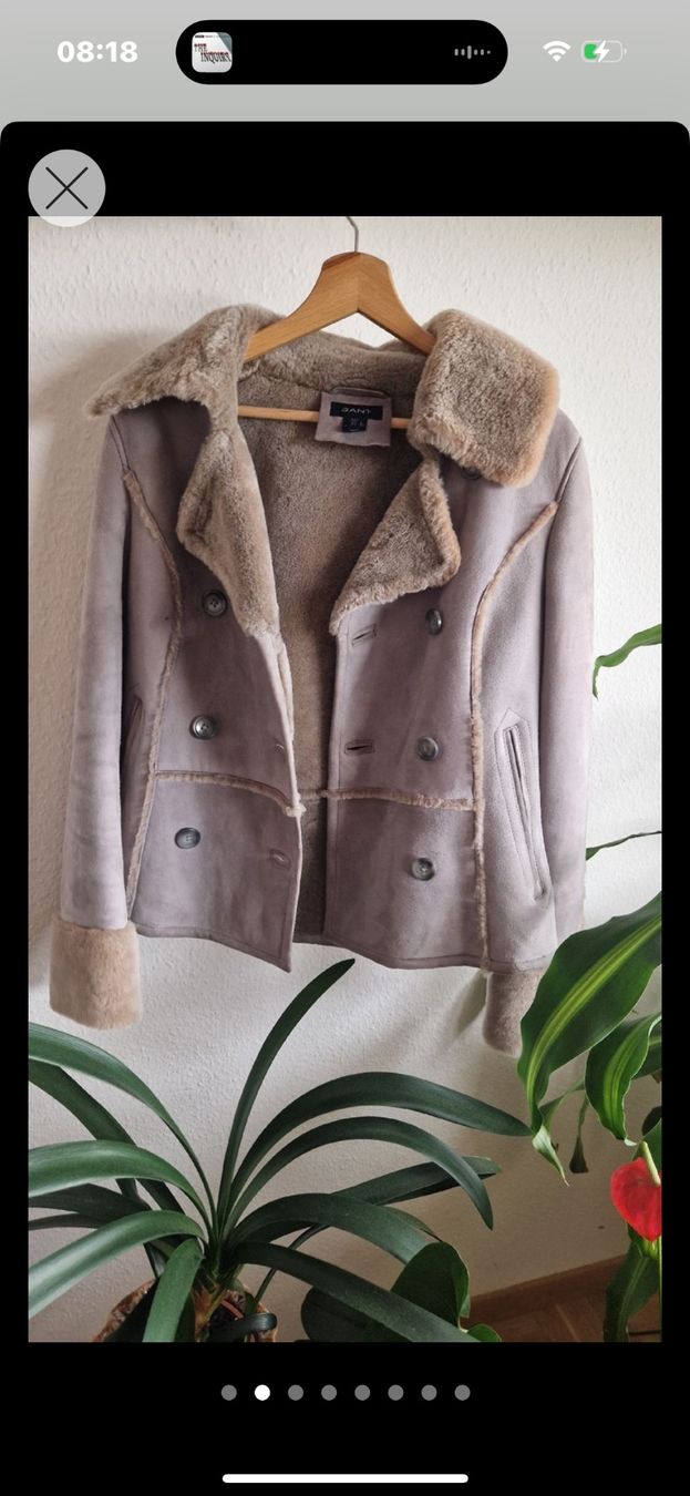 Gant Cappotti: Echtes Lammfell Mantel / Jacke Grösse S von Gant – Usato da olten venduto da momo2417
