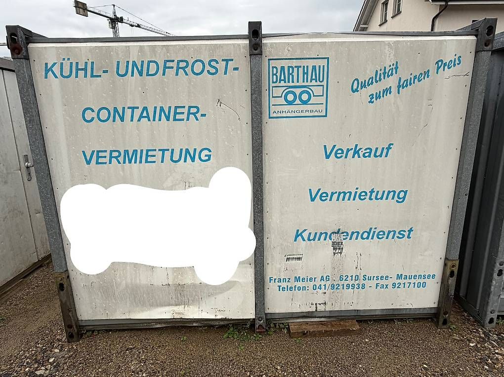 Baucontainer: Isolierter Container  – Defekt aus Kottwil von Marco.CH_