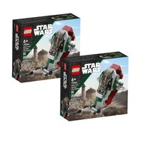 2x 75344 Boba Fett‘s Starship Microfighter LEGO (NEU)