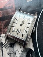 Vintage, Art Deco Tank Uhr, Sector dial, 1930er