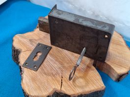 1 Tür Schloss mit Schlüssel, DM9.2cm, DRSe (LOT2981X#TBS1)