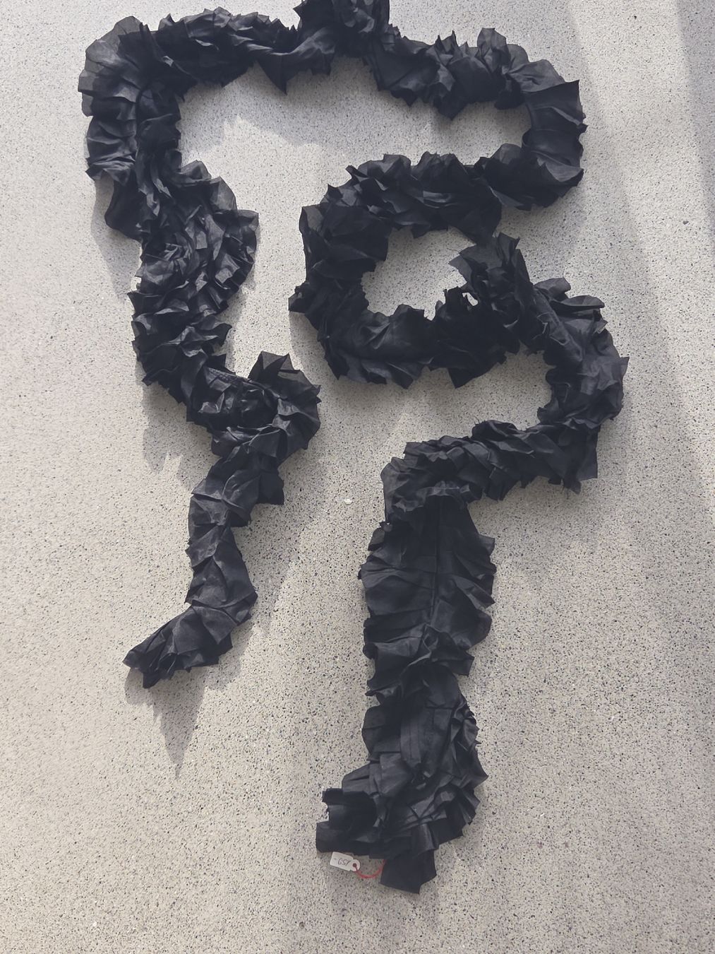 Foulard & Sciarpe: Seidenschal, Boa aus 100% Seide, ca. 220 cm – Nuovo e nell'imballaggio originale da Frauenfeld venduto da Schenken-mit-Herz 2