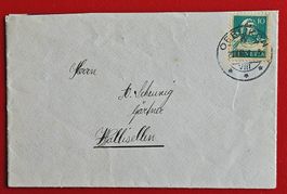 TELL OERLIKON ZÜRICH GÄRTNEREI SCHEUNIG WALLISELLEN 1929