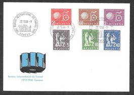 FDC BIT (D IV) Serie 95 - 100 ET Genève 22.10.1956