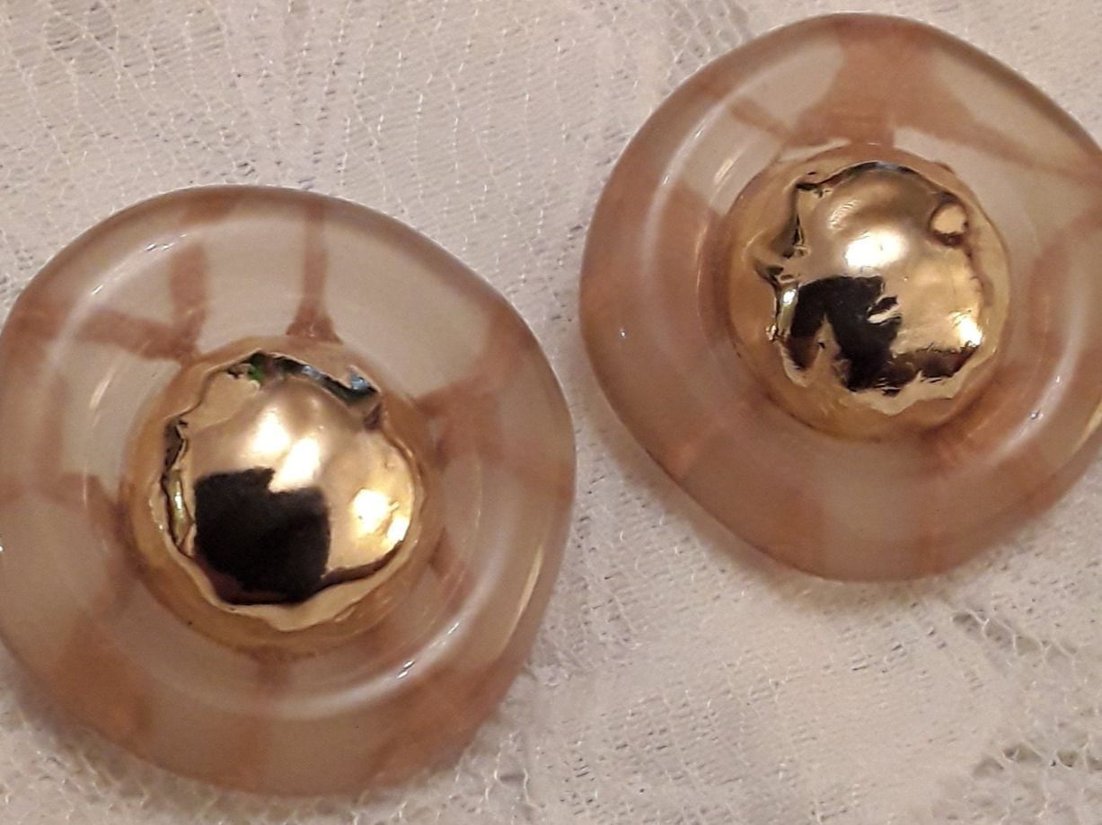 Ohrringe & -stecker: Vintage 60er Jahre Ohrclips – Gebraucht aus Zürich von helsan 5