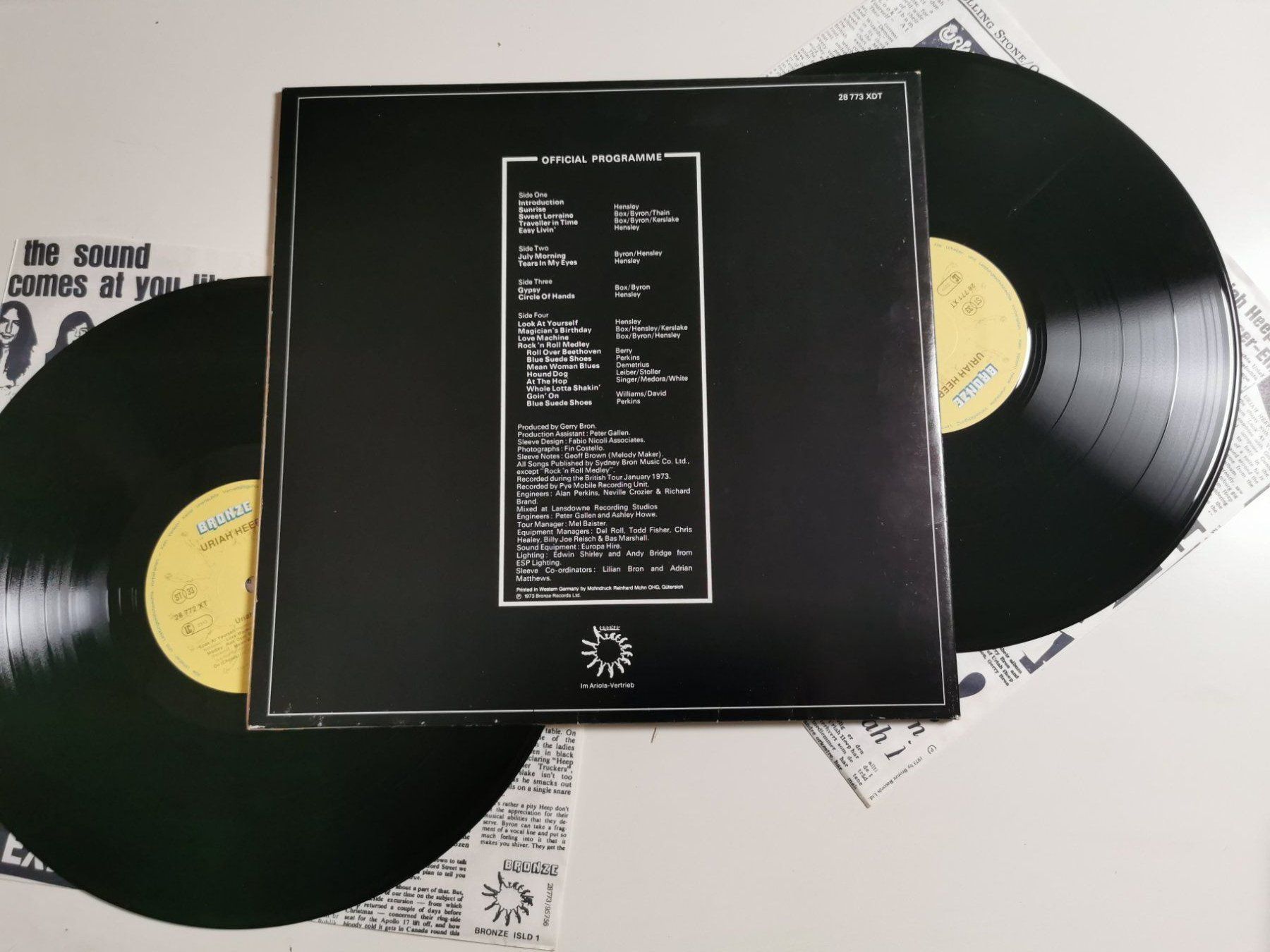 Dischi in vinile: Uriah Heep - Live January 1973 – Usato da Grafenried venduto da Jukebox70 1