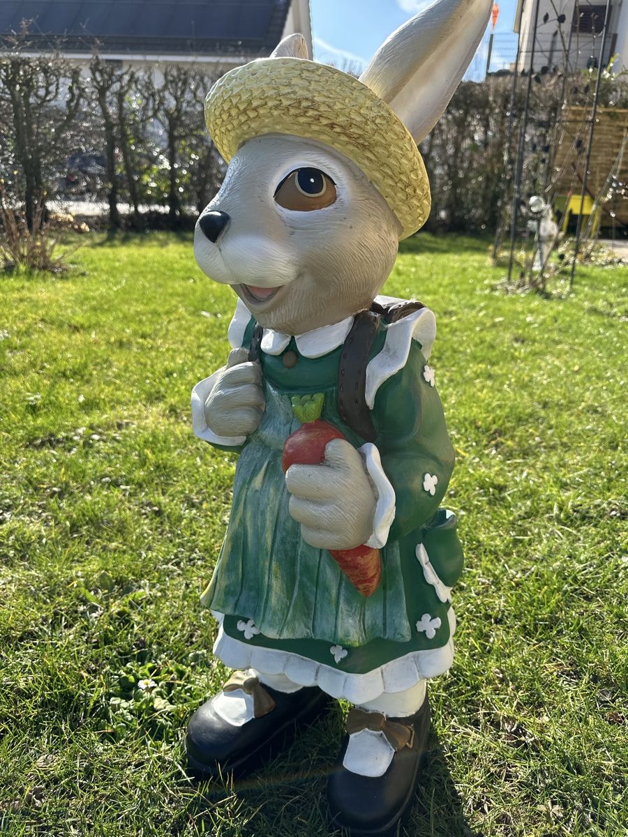 Statuette: Osterhase Garten Figur Deko – Usato da Oberentfelden venduto da vilibrand 1