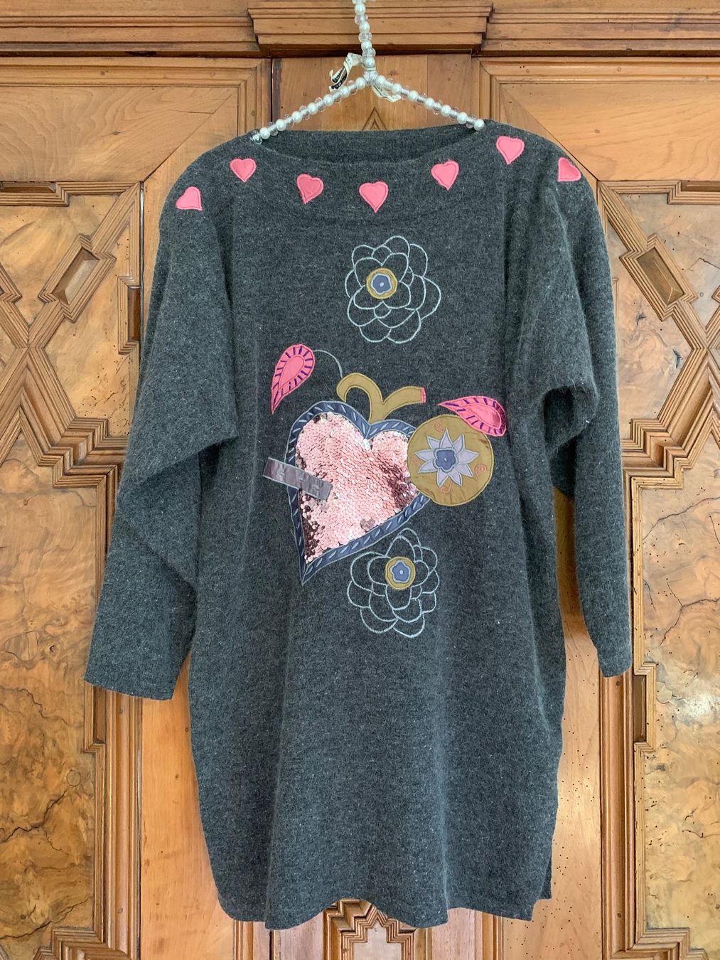 Vestiti: VINTAGE  Mini Strickleid  / Lambswool Angora/ – Usato da Interlaken venduto da Bona55 3