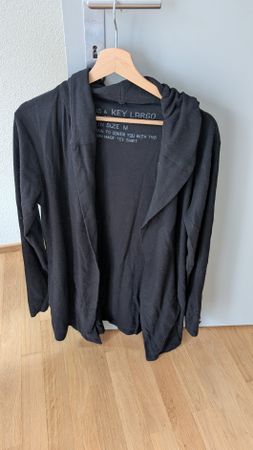 Key Largo Sommer Strickjacke, Schwarz, Grösse M, Top!