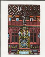 AK ca.1920 Basel Rathaus Uhr