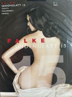 1 Paar Falke Seidenglatt15 Strumpfhose IV L schwarz