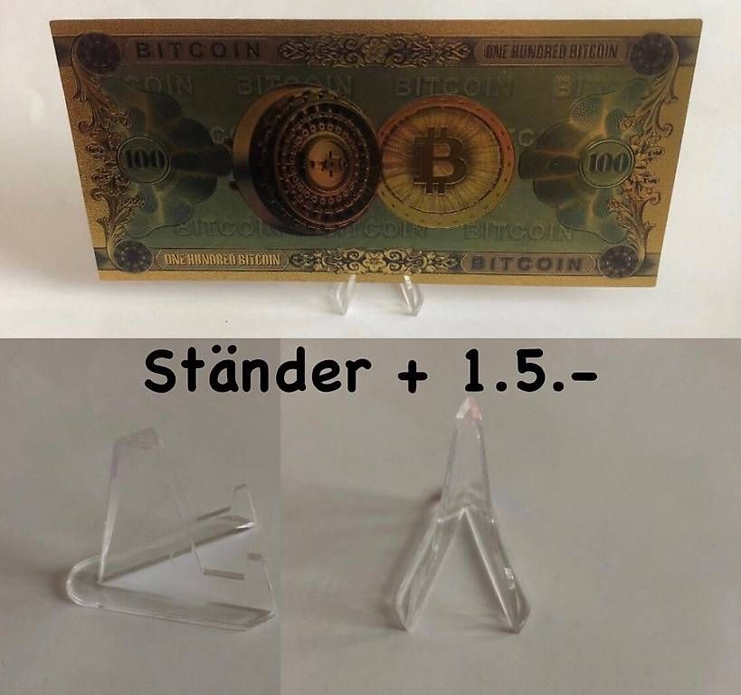 Banknoten: Goldene One Billion Dollar Note – Gebraucht aus Altstätten SG von  1
