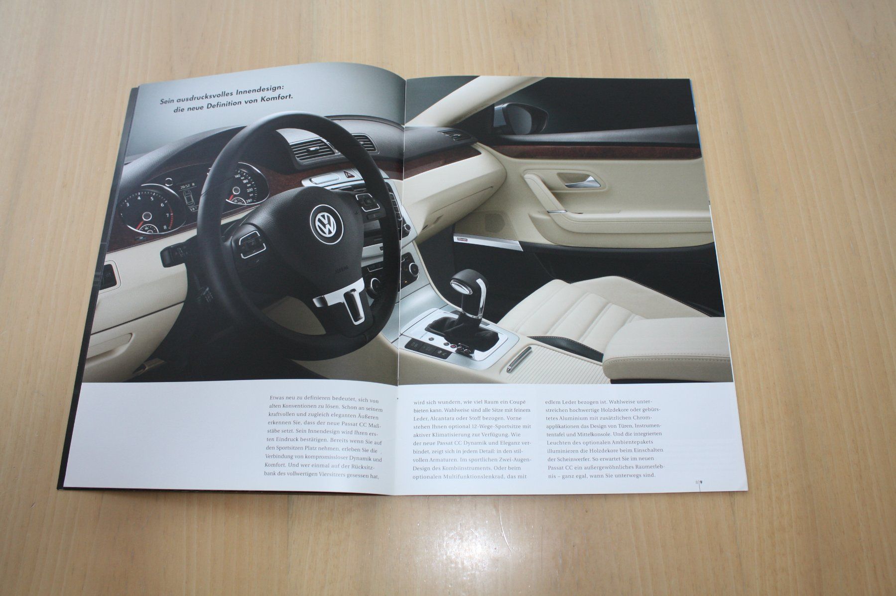 VW Documenti: VW Passat CC Prospekt 2/2008 – Usato da Wikon venduto da erwin400 4