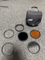 Filterset B+W 67mm ND Grau IR Orange mit Tasche