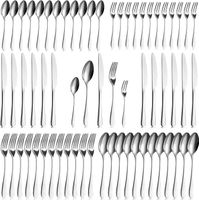 Besteck Set 60-teilig 12 Personen Edelstahl Spülmaschine