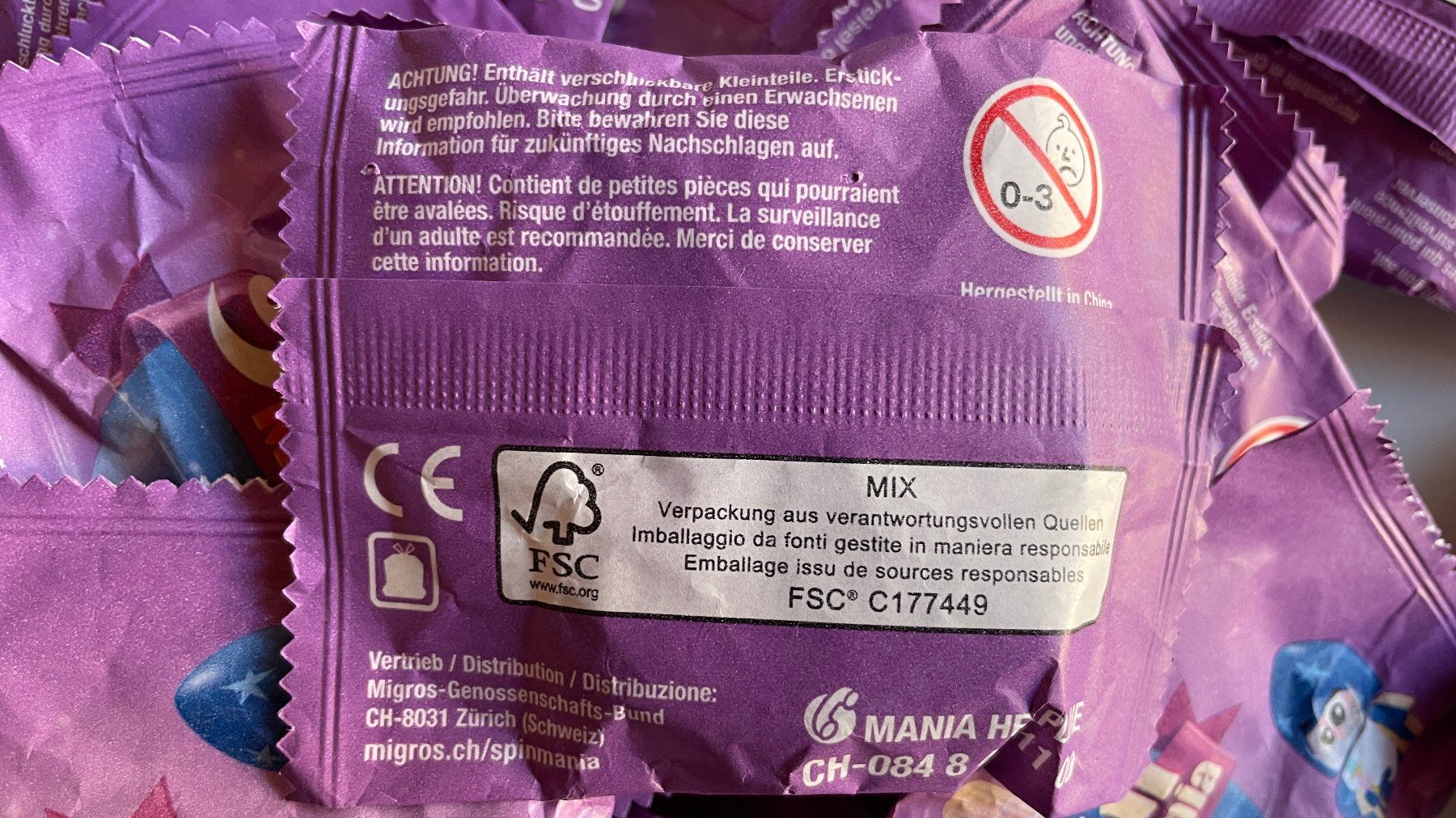 Migros Spielzeuge: 25 Spin Mania von Migros – Neu und originalverpackt aus Glattfelden von cybermaxx 2