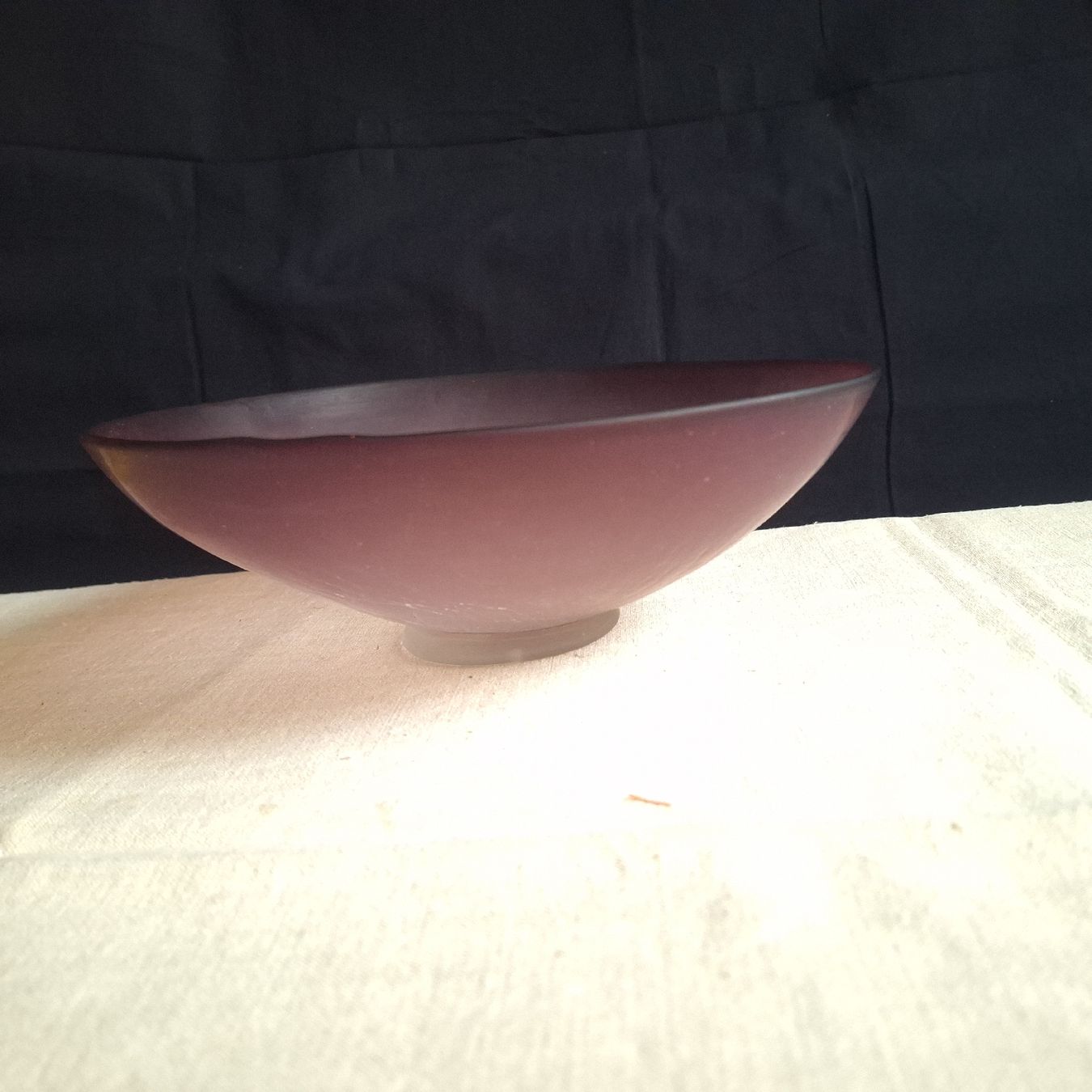 Schalen: Versand möglich! Elegante Glasschale, Schüssel, – Gebraucht aus Winterthur von Goldpipau 2