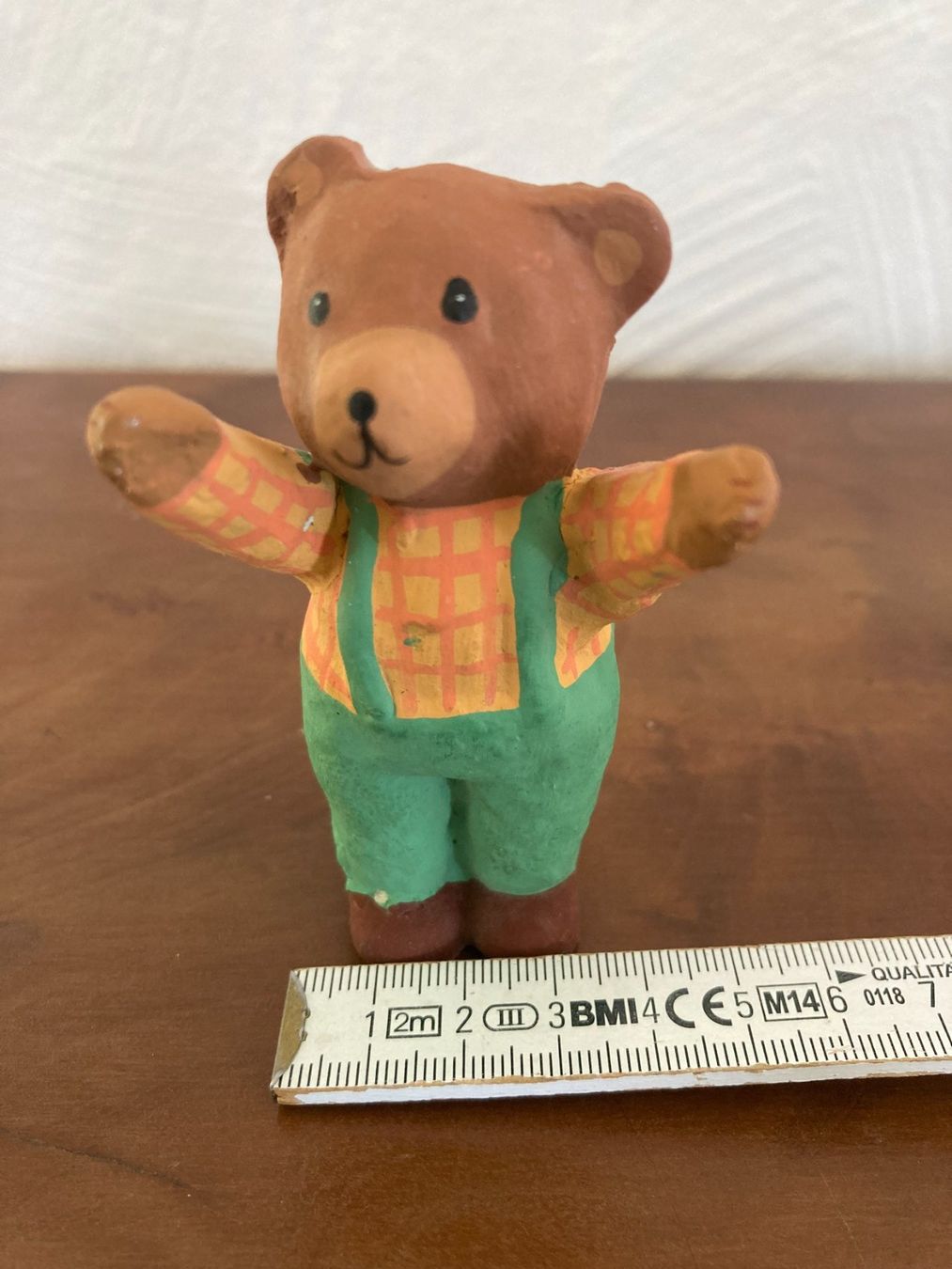 Statuette: Teddy Bär  Pappmache Vintage – Usato da Subingen venduto da ArtBead 7