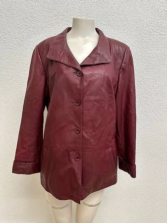 Vintage Damen Lederjacke von Minkel aus Echtleder