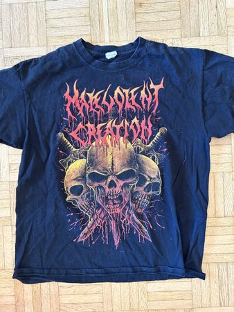 Malevolent Creation Tour Shirt L Metal Merch