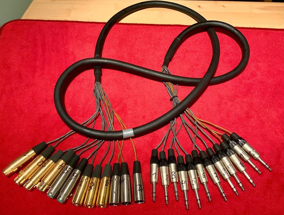 Hochwertiges 1A Multicore für Studio- und Live Anwendungen. (Gebraucht ...