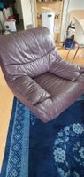 Bequemer Leder Drehsessel, braun, Top Zustand! Relaxsessel