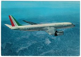 ALITALIA Douglas DC-8/62, gelaufen 1980