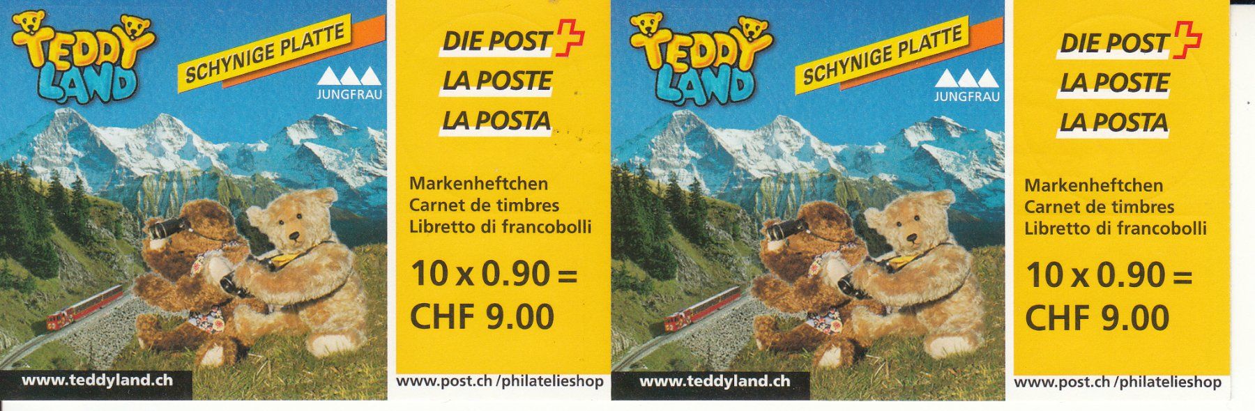 Tutti i francobolli: Markenheft 0-106 mit ET Schönenwerd – Usato da Bürglen TG venduto da StampGraf