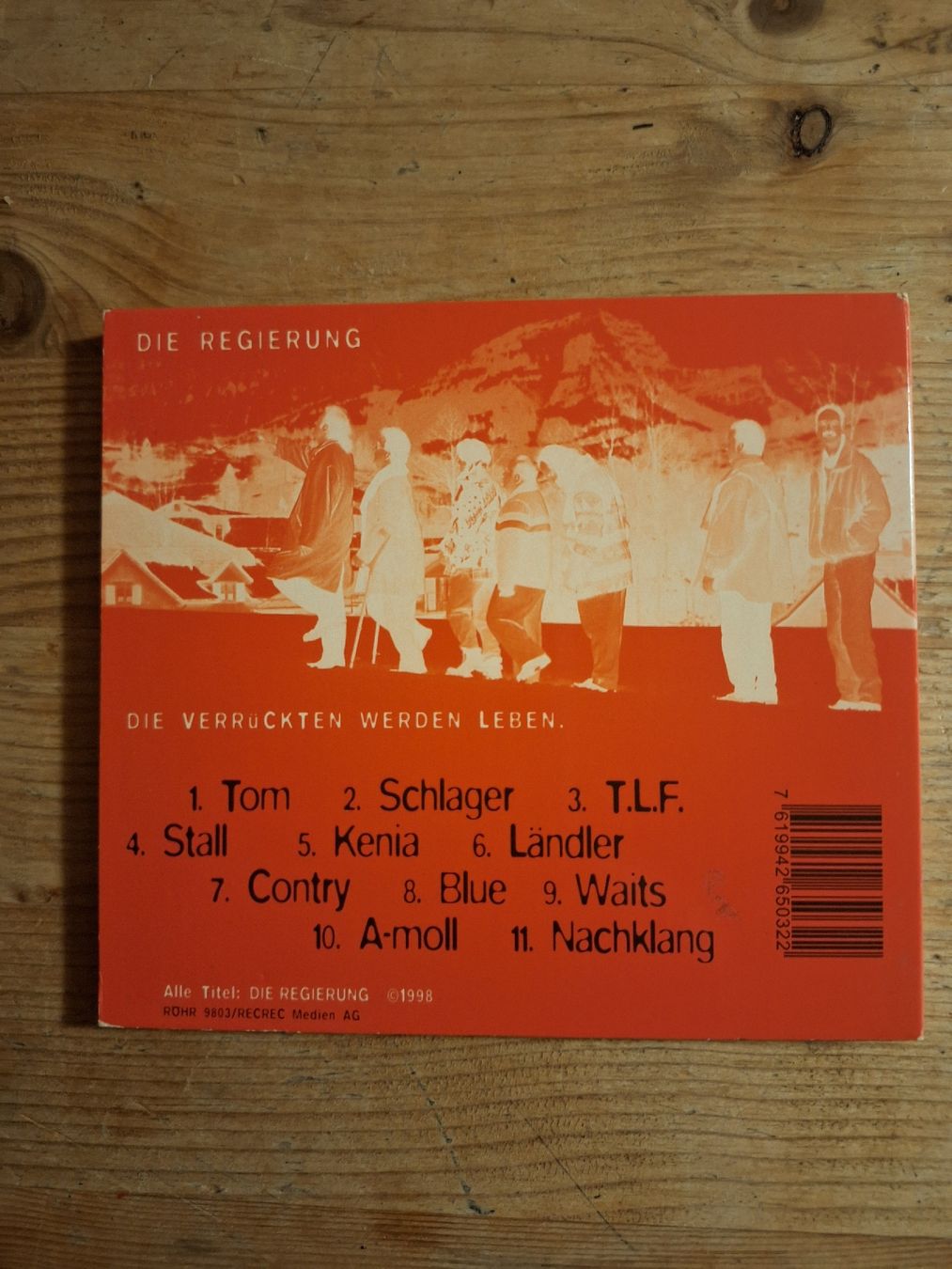 CD: Die Regierung "loch" CH Band – Usato da Schwarzenburg venduto da Ralfi1 1