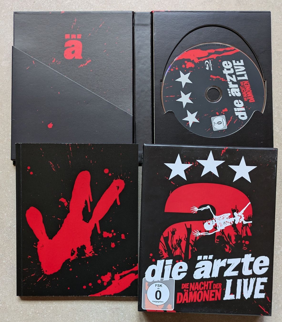 Tutti i DVDs: Die Ärzte - Die Nacht der Dämonen Blu Ray – Nuovo (secondo la descrizione) da Zollikofen venduto da Poech75 2