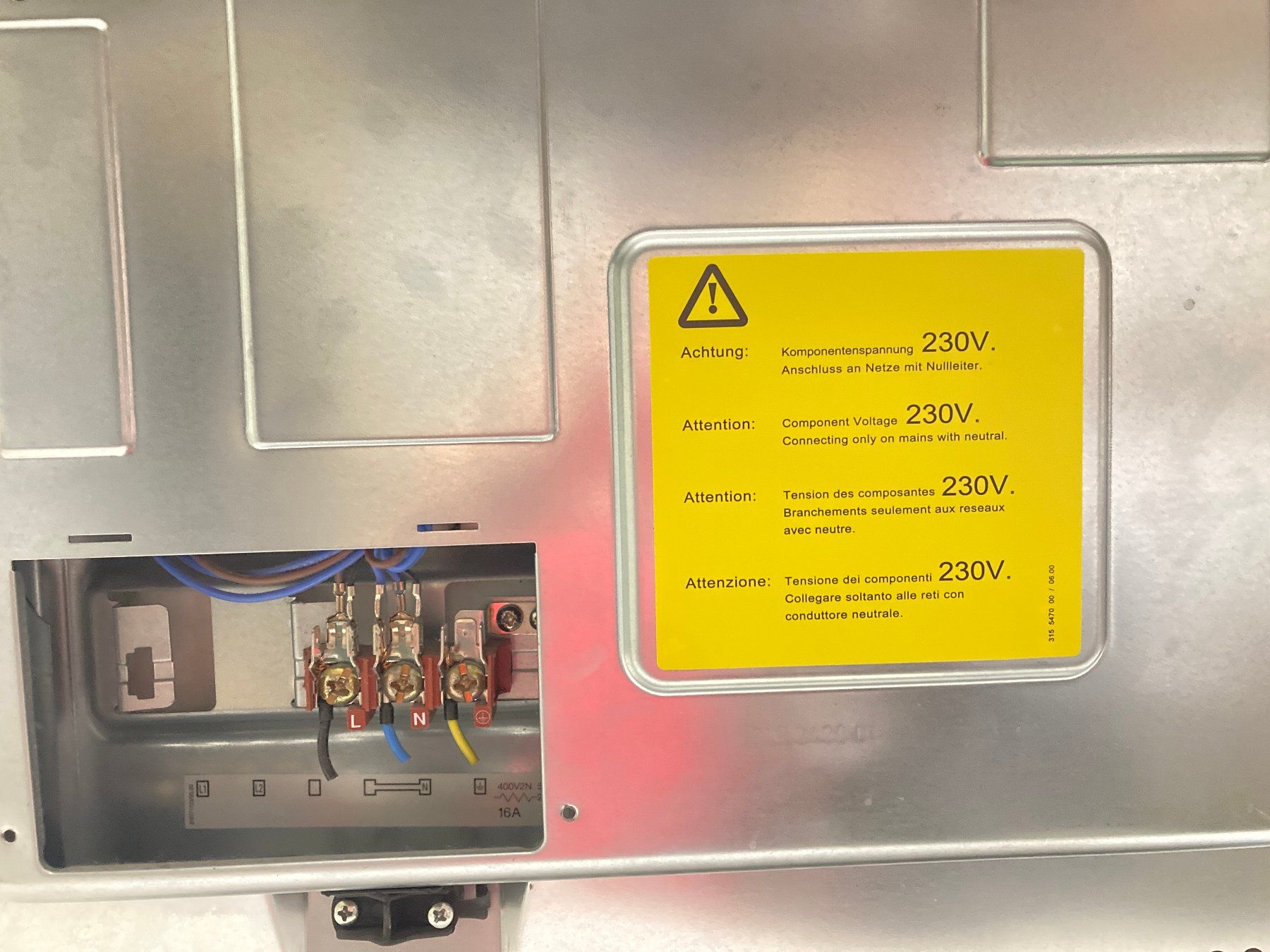 Therma Forni: Therma Multisteam Einbaubackofen , gebraucht - 230V ! – Usato da Chur venduto da Hermes421 6