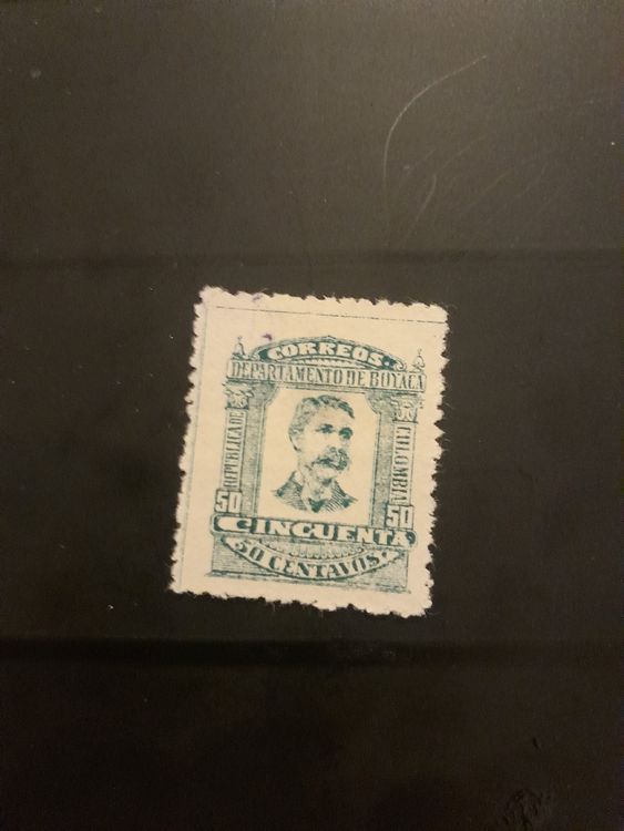 Colombie - lot de vieux timbres oblitérés de Colombie d'années diverses