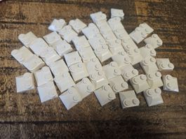 lego 47457 lot de 50 pièces White Slope, Curved 2 x 2 x 2/3