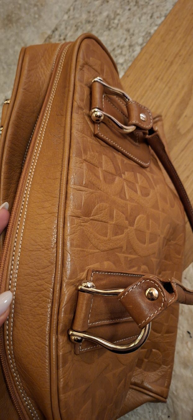 Borse: Leder Handtasche – Usato da Klosters venduto da cin11 1